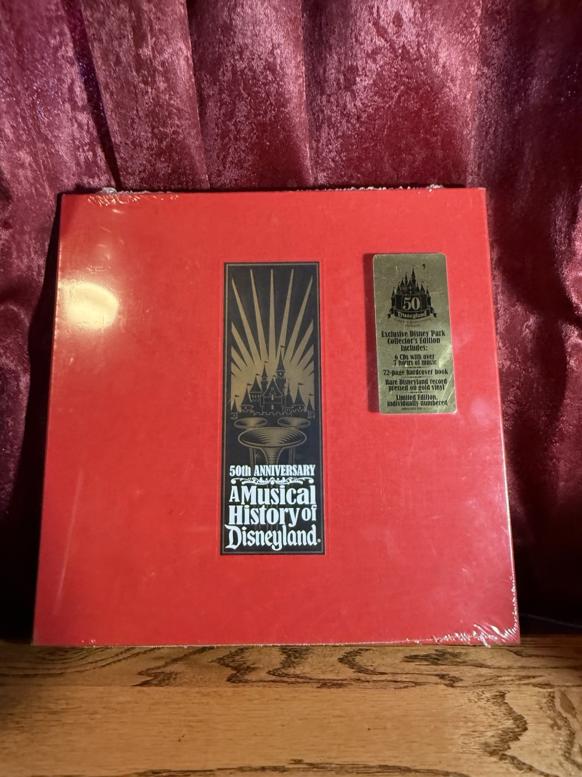 50th Anniversary: A Musical History of Disneyland 6-CD Set Plus 3 Bonus Items