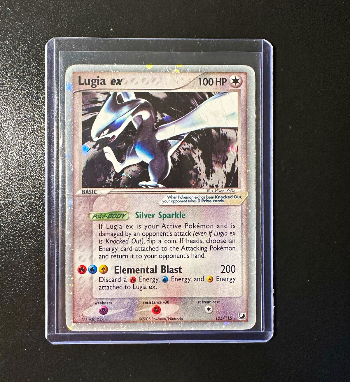 Pokémon TCG Lugia ex 105/115 EX Unseen Forces Holo Ultra Rare English 2005 Pokémon TCG Lugia ex 105/115 EX Unseen Forces Holo Ultra Rare English 2005