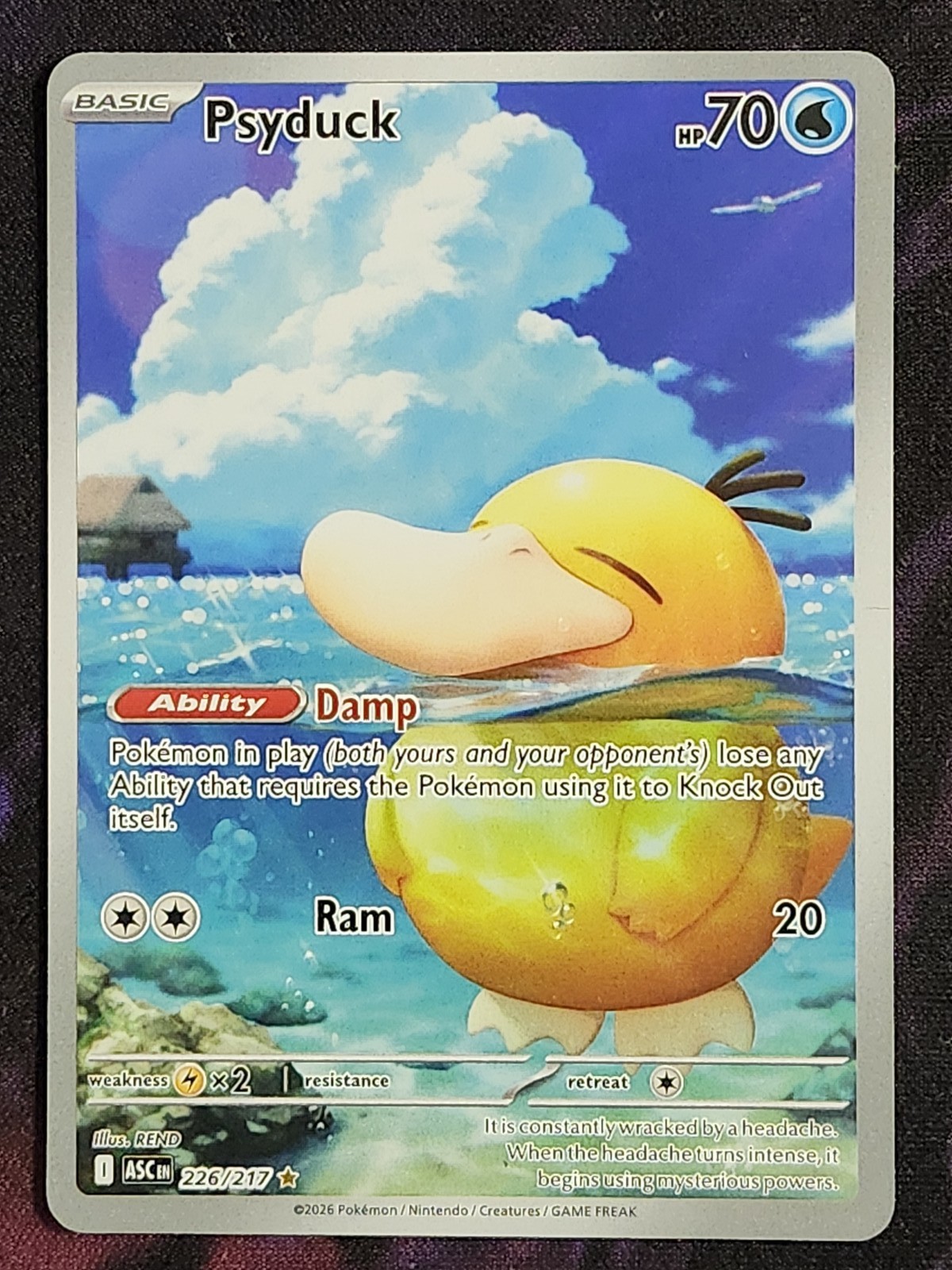 Pokemon Psyduck 226/217 Ascended Heroes ASC Pokemon Psyduck 226/217 Ascended Heroes ASC