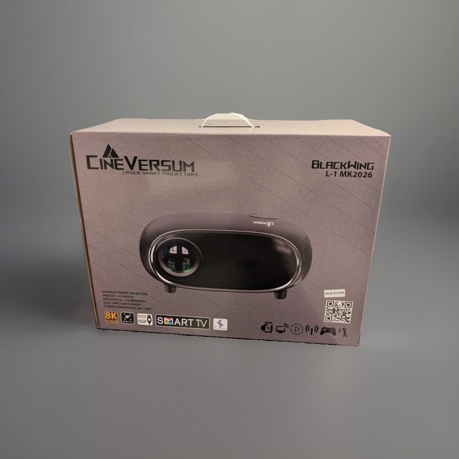 NEW CineVersum BlackWing L-1 MK2026 Laser 8K Ultra HD Home Projecter