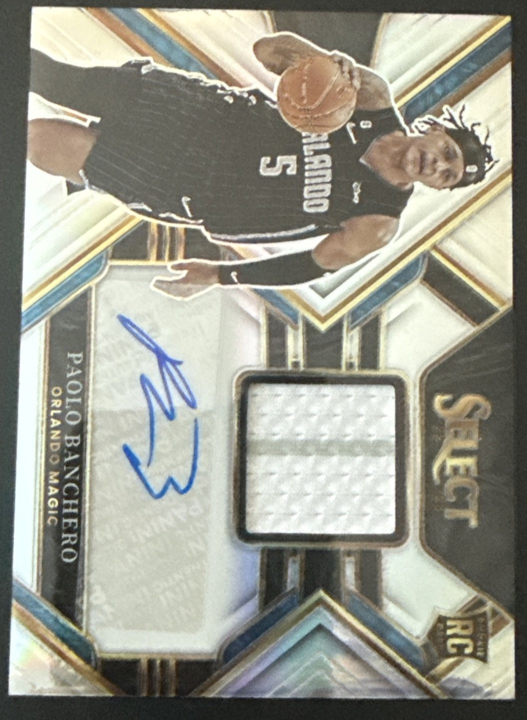 2022-23 Panini Select - Rookie Jersey Autographs Paolo Banchero /199 (RC,AU,MEM) 2022-23 Panini Select - Rookie Jersey Autographs Paolo Banchero /199 (RC,AU,MEM)