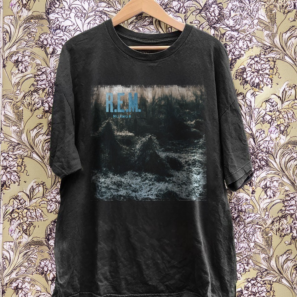 R.E.M. Murmur Debut Album 1983 Vintage Alternative Rock Graphic Tee