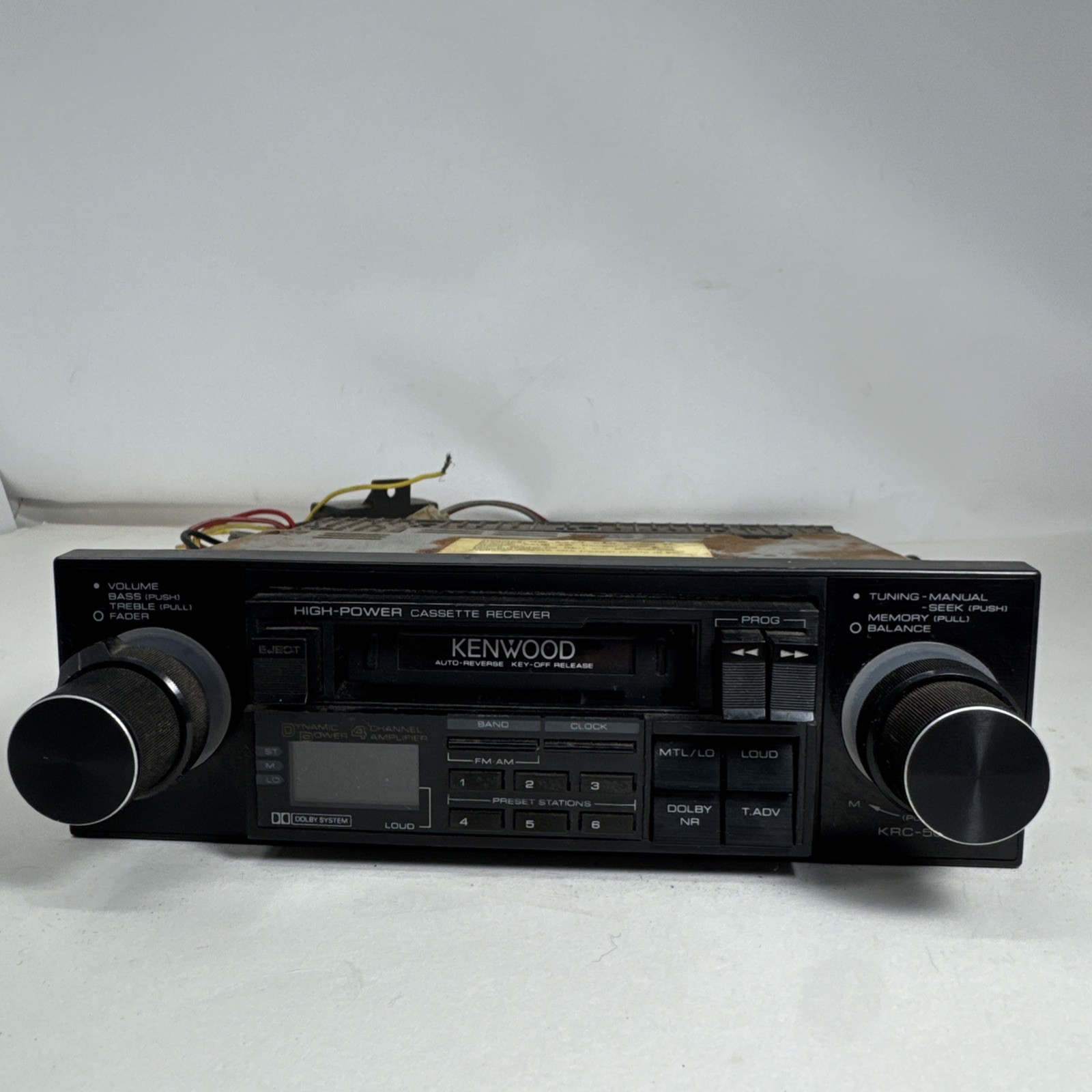 Vintage Kenwood KRC-5001 AM/FM cassette car stereo #3 Saleen Ferrari Lambo BMW Vintage Kenwood KRC-5001 AM/FM cassette car stereo #3 Saleen Ferrari Lambo BMW