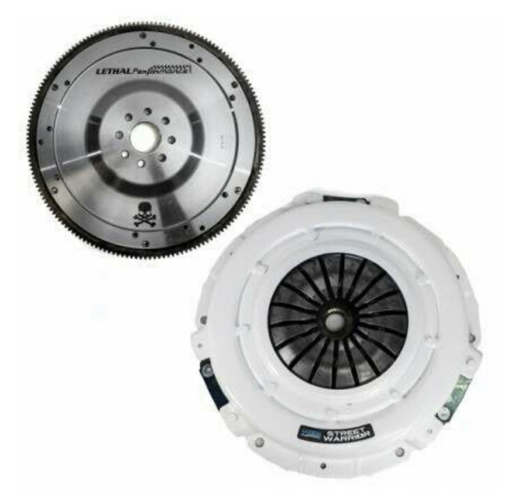 lethal performance 10111 street Warrior clutch and lightened steel fly wheel
