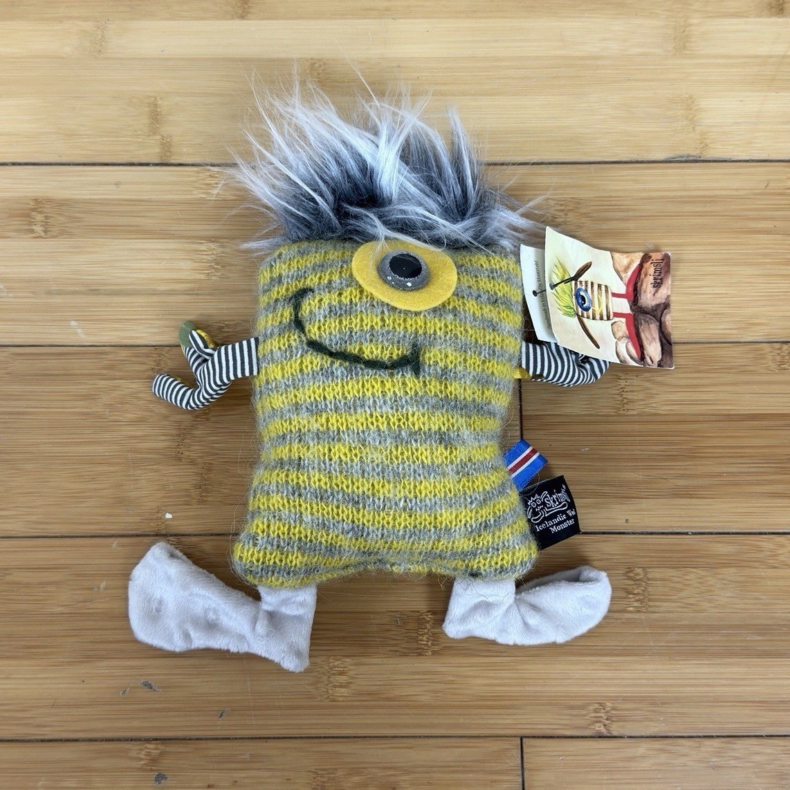 Skrimsli Icelandic Wool Monster Plush Handmade in Iceland Skrimsli Icelandic Wool Monster Plush Handmade in Iceland