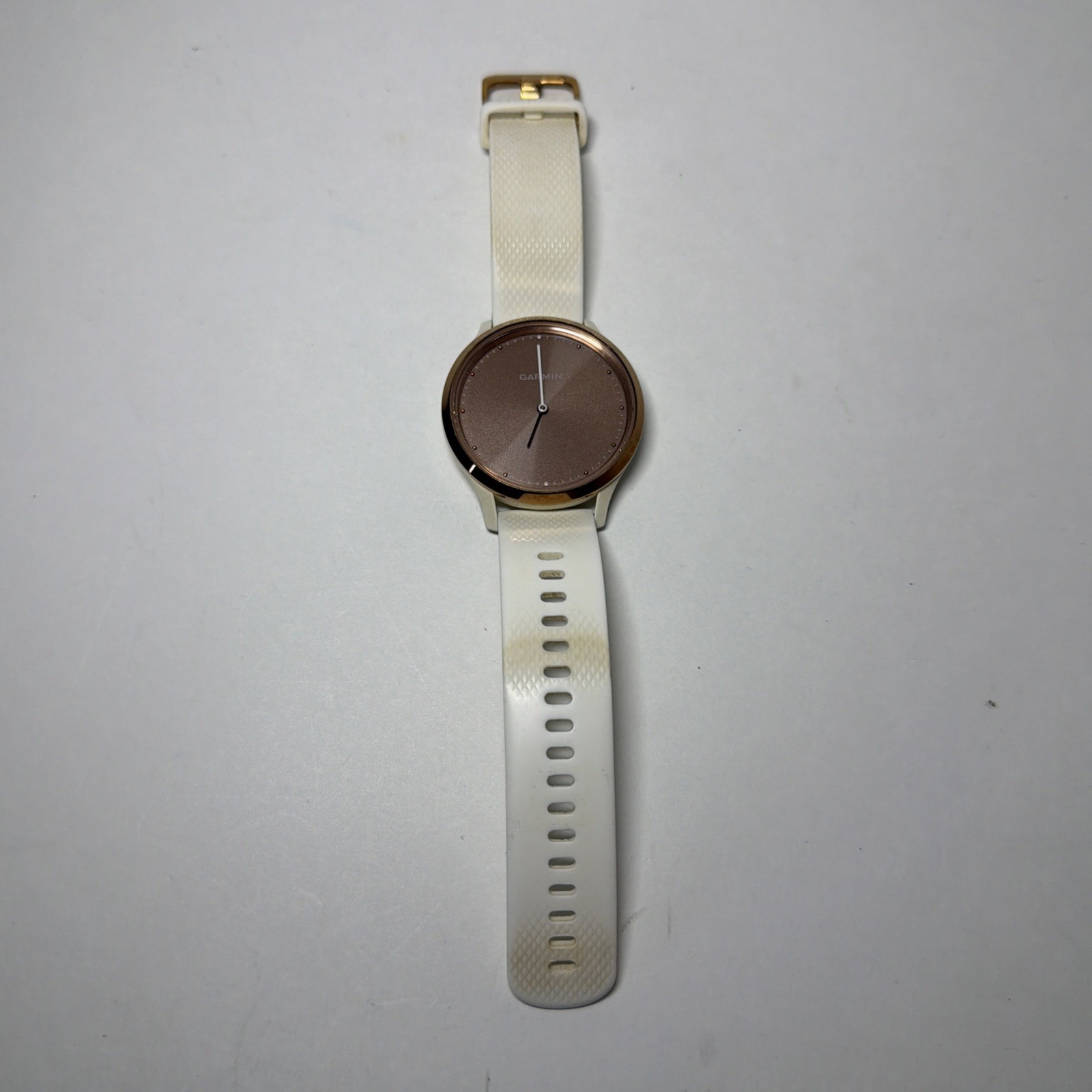 Garmin Vivomove HR 010-01850-19 43mm Hybrid Smartwatch Rose Gold Stainless READ Garmin Vivomove HR 010-01850-19 43mm Hybrid Smartwatch Rose Gold Stainless READ