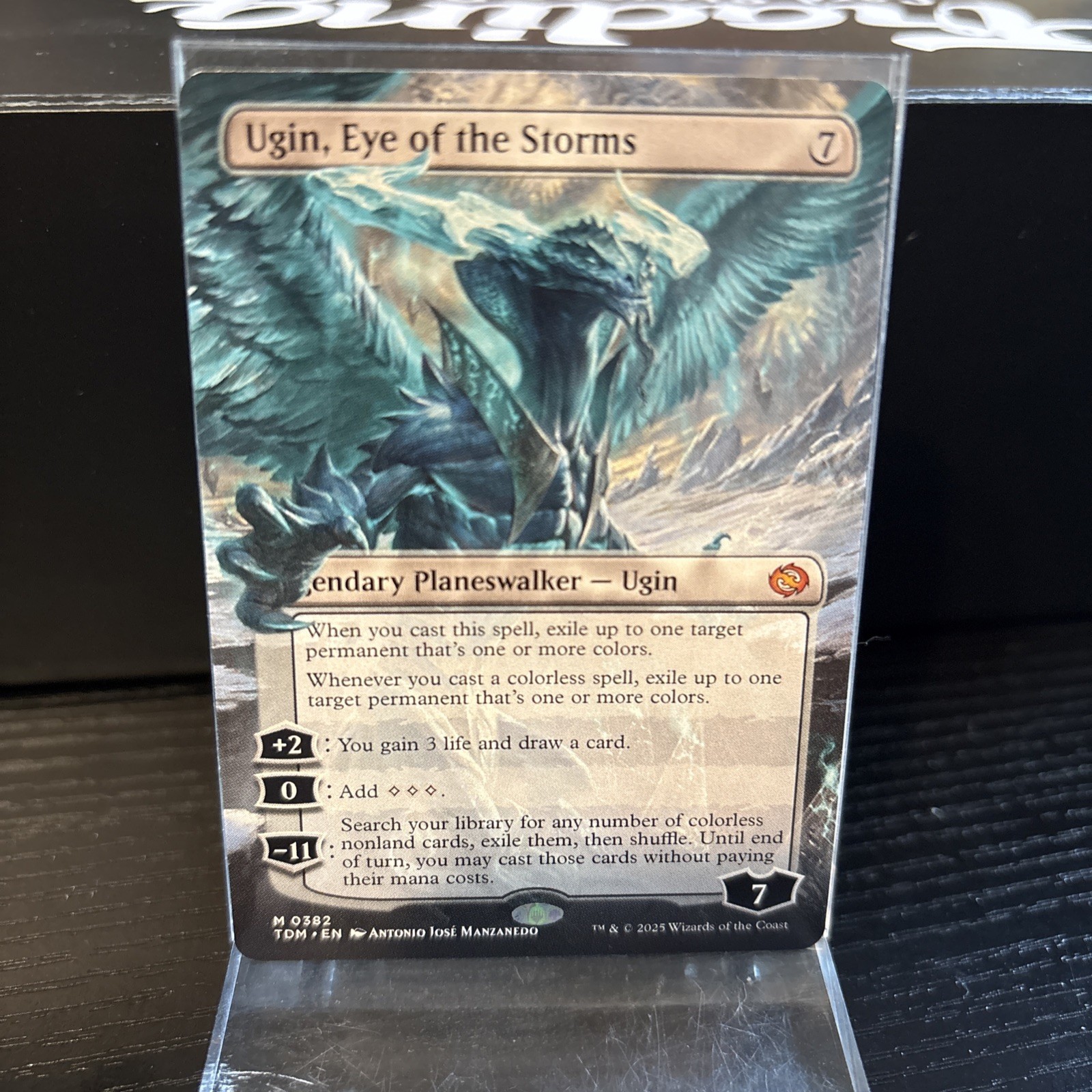 Ugin, Eye of the Storms (Borderless) Tarkir: Dragonstorm MTG - NM