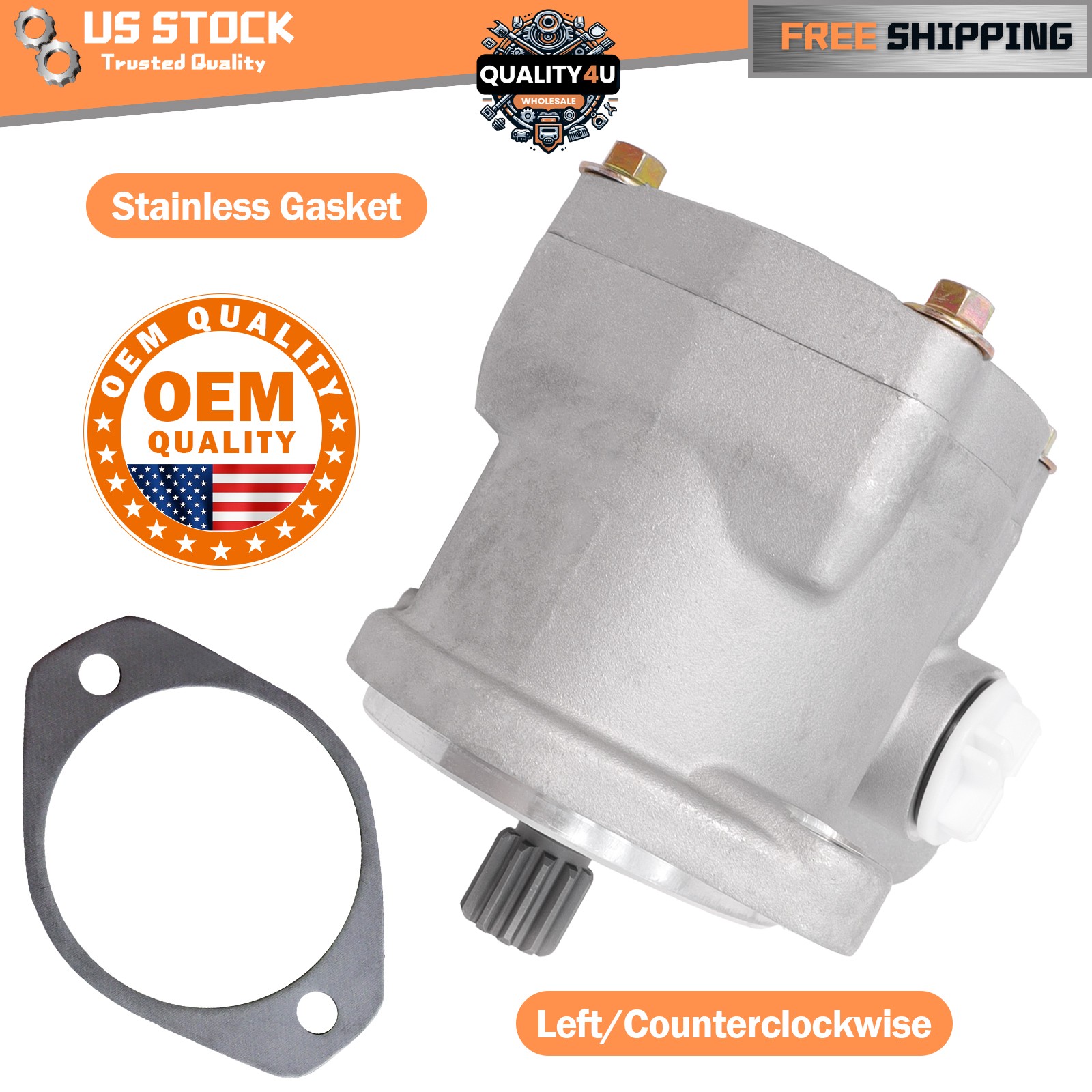 New Power Steering Pump Left With Gasket251618L101 PEV251618L101 EV251618L101