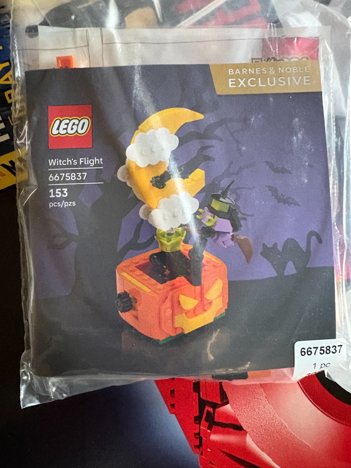 Lego 6675837 Barnes & Noble event exclusive New In Bag, Witch\'s Flight