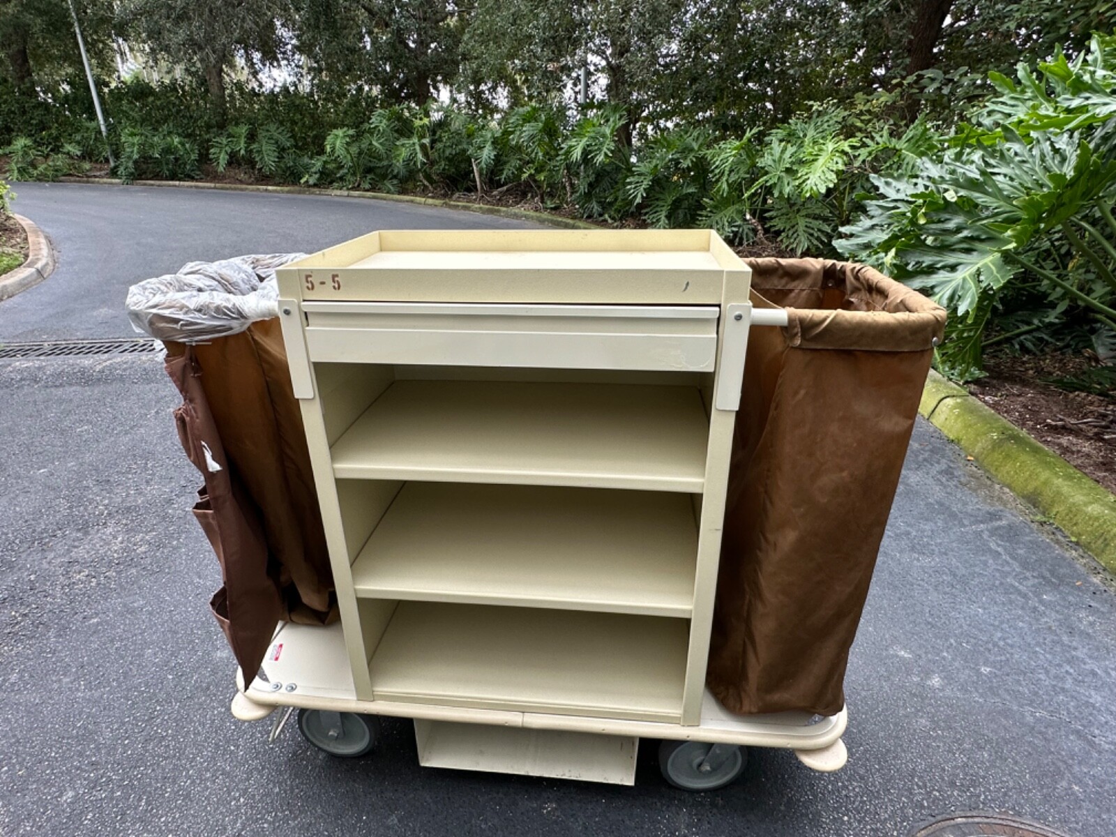 Forbes Industries Housekeeping Cart Commercial Heavy Duty