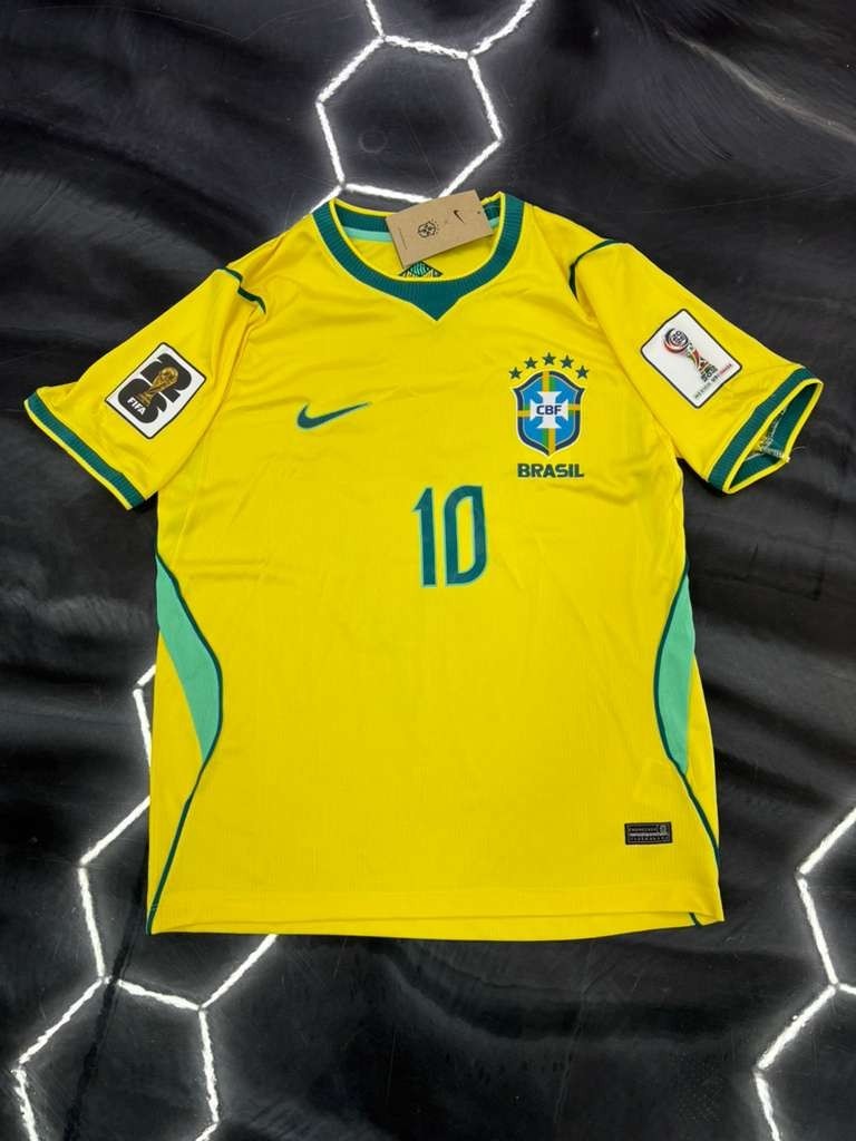 Brazil National Team Jersey – World Cup 2026 – Neymar #10