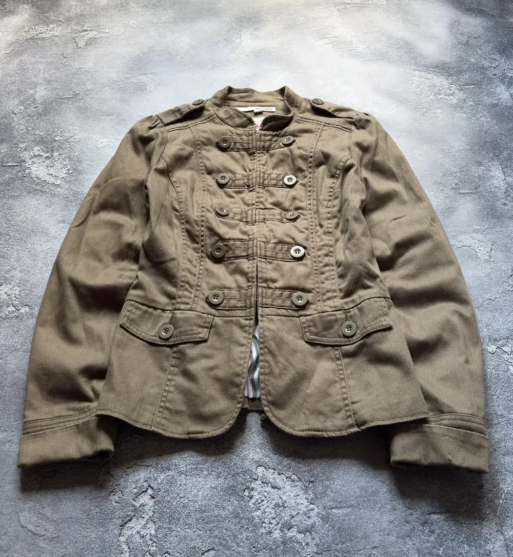 Crazy Vintage Hysteric Glamour Vibe Military Napoleon Grunge Japanese Jacket Y2K