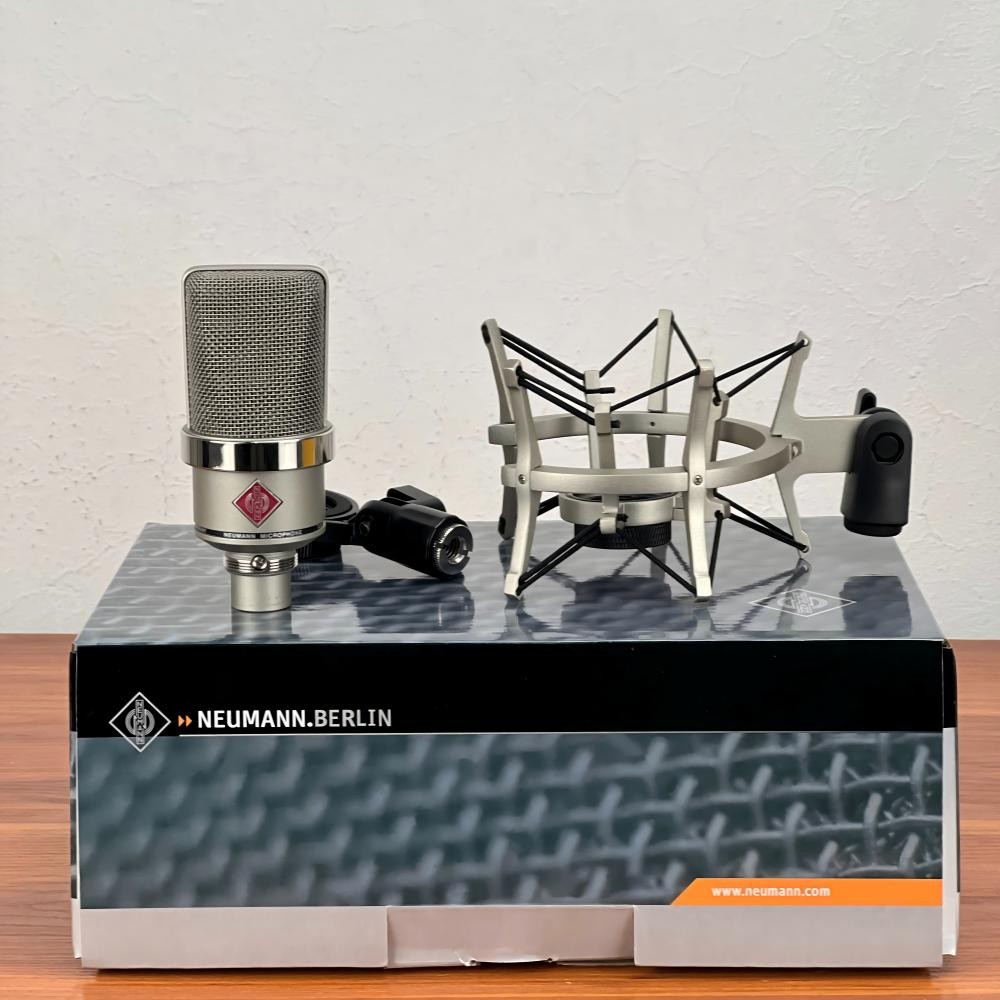 Neumann TLM 102 Large Diaphragm Condenser Microphone Studio Set w/ Shockmount