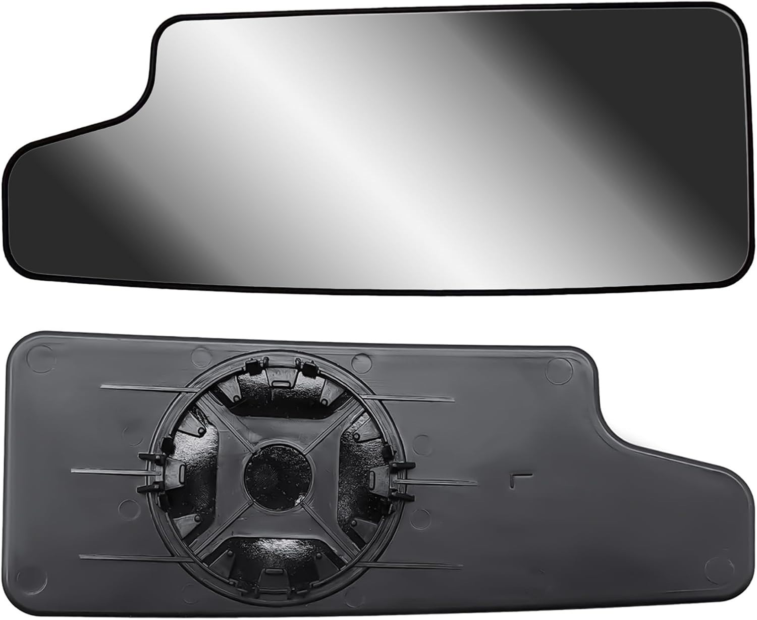 2019-24 Silverado 1500 2500HD 3500HD Driver Side Towing Mirror Glass–Compatible