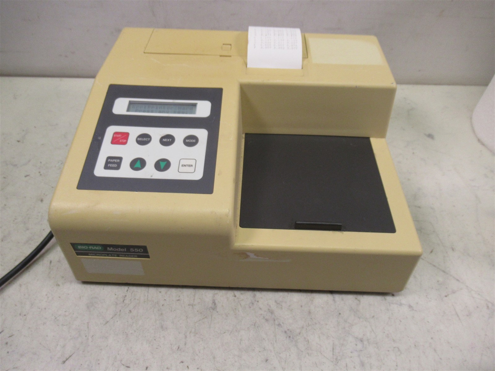 Bio-Rad Model 550 Microplate Reader Lab ELISA Absorbance Photometer Printer Bio-Rad Model 550 Microplate Reader Lab ELISA Absorbance Photometer Printer
