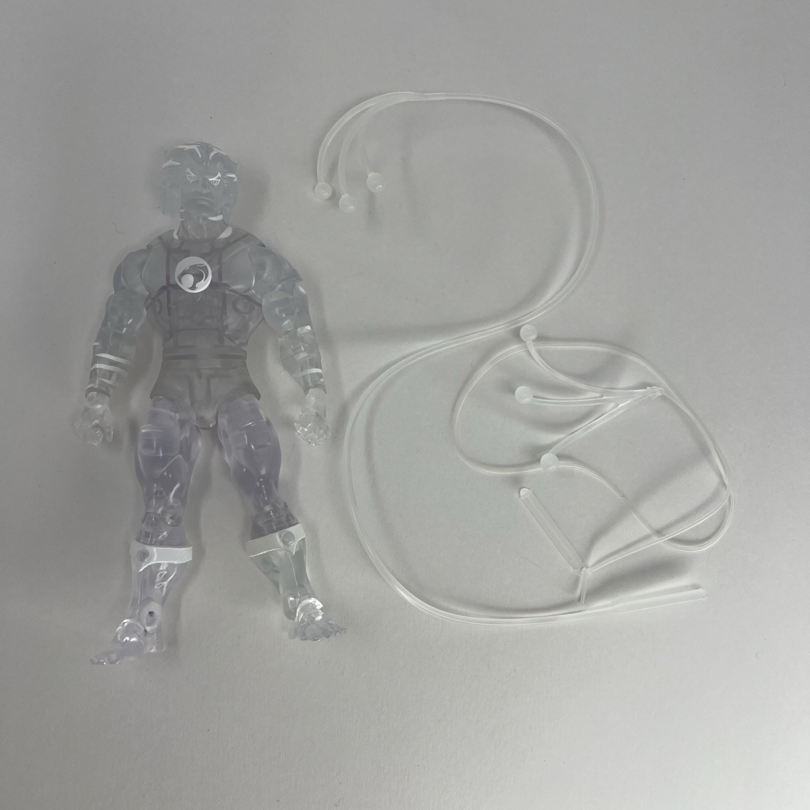 Super 7 Ultimates ThunderCats Invisible Tygra Clear Action Figure Incomplete Super 7 Ultimates ThunderCats Invisible Tygra Clear Action Figure Incomplete