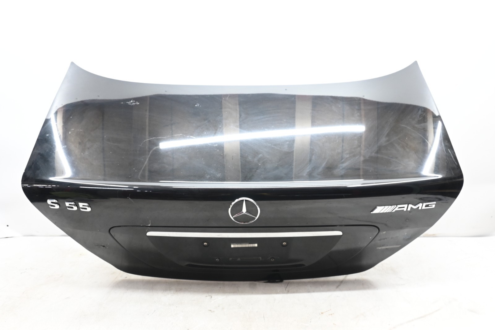 2000-2002 Mercedes W220 S Class Rear Trunk Deck Lid Shell Assembly Black OEM