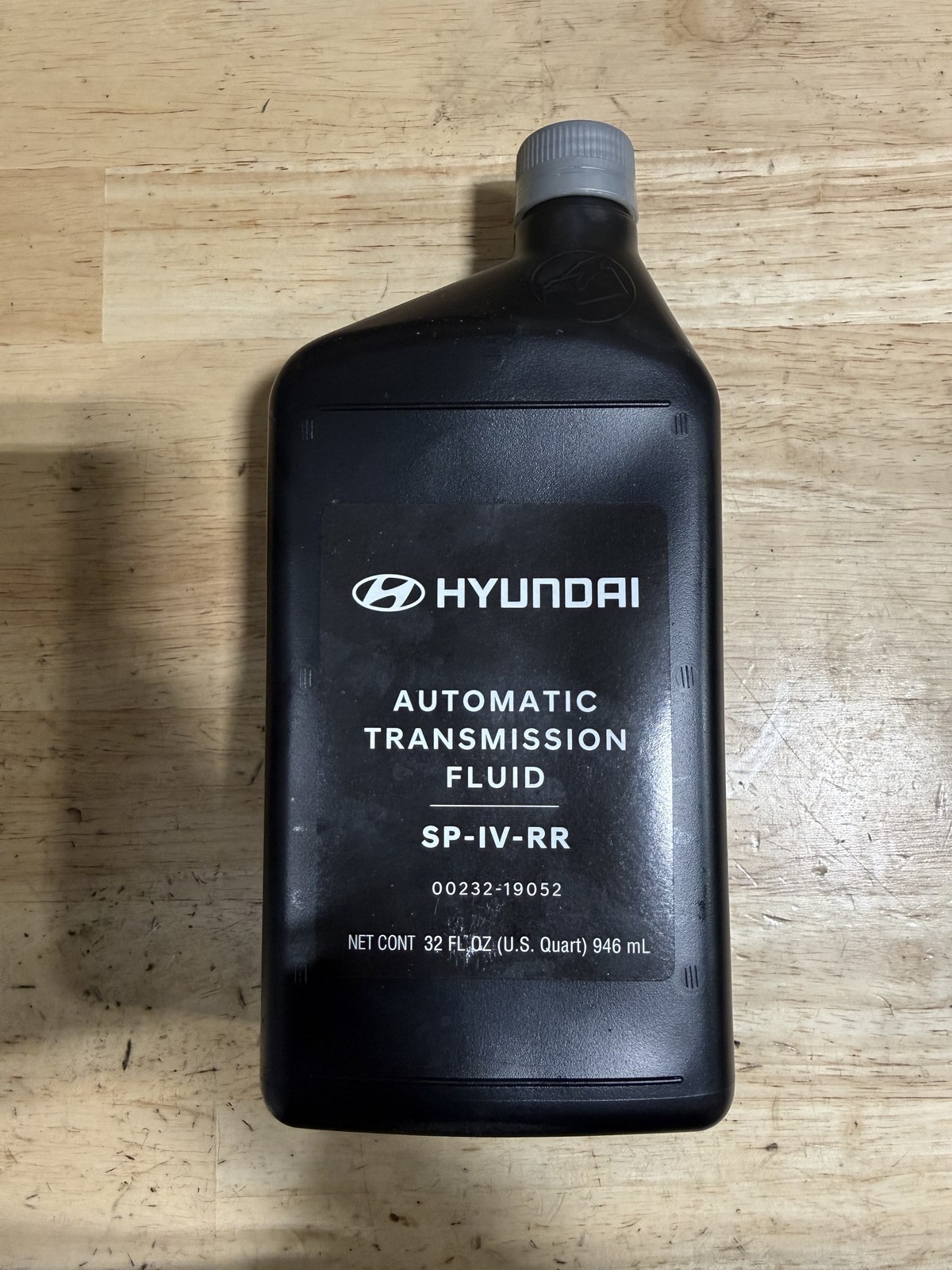 New Hyundai Automatic Transmission Fluid SP-IV-RR 1 Quart OE 0023219052