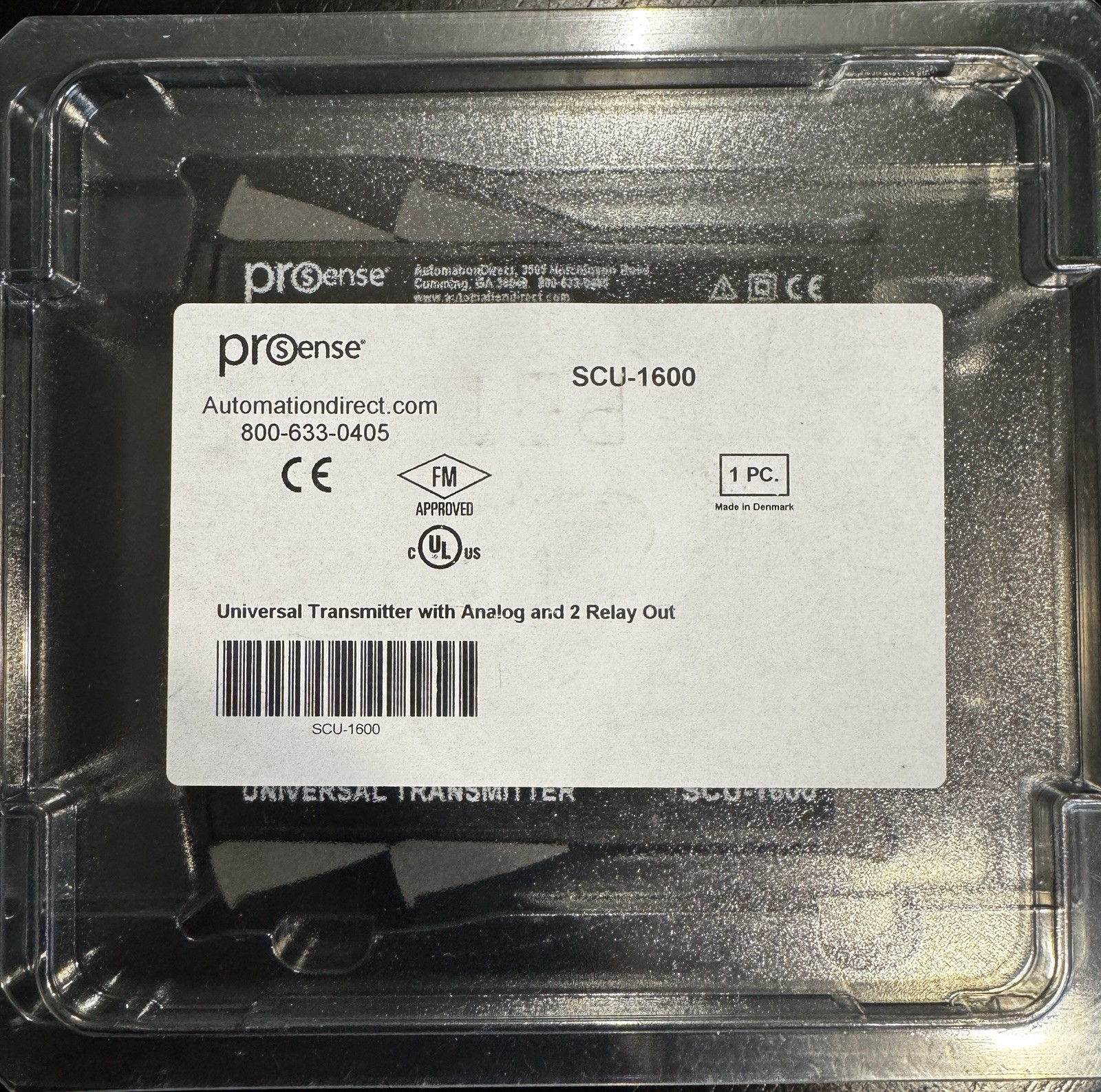 Proscense SCU 1600 Universal Transmitter with Analog and 2 Relay Out