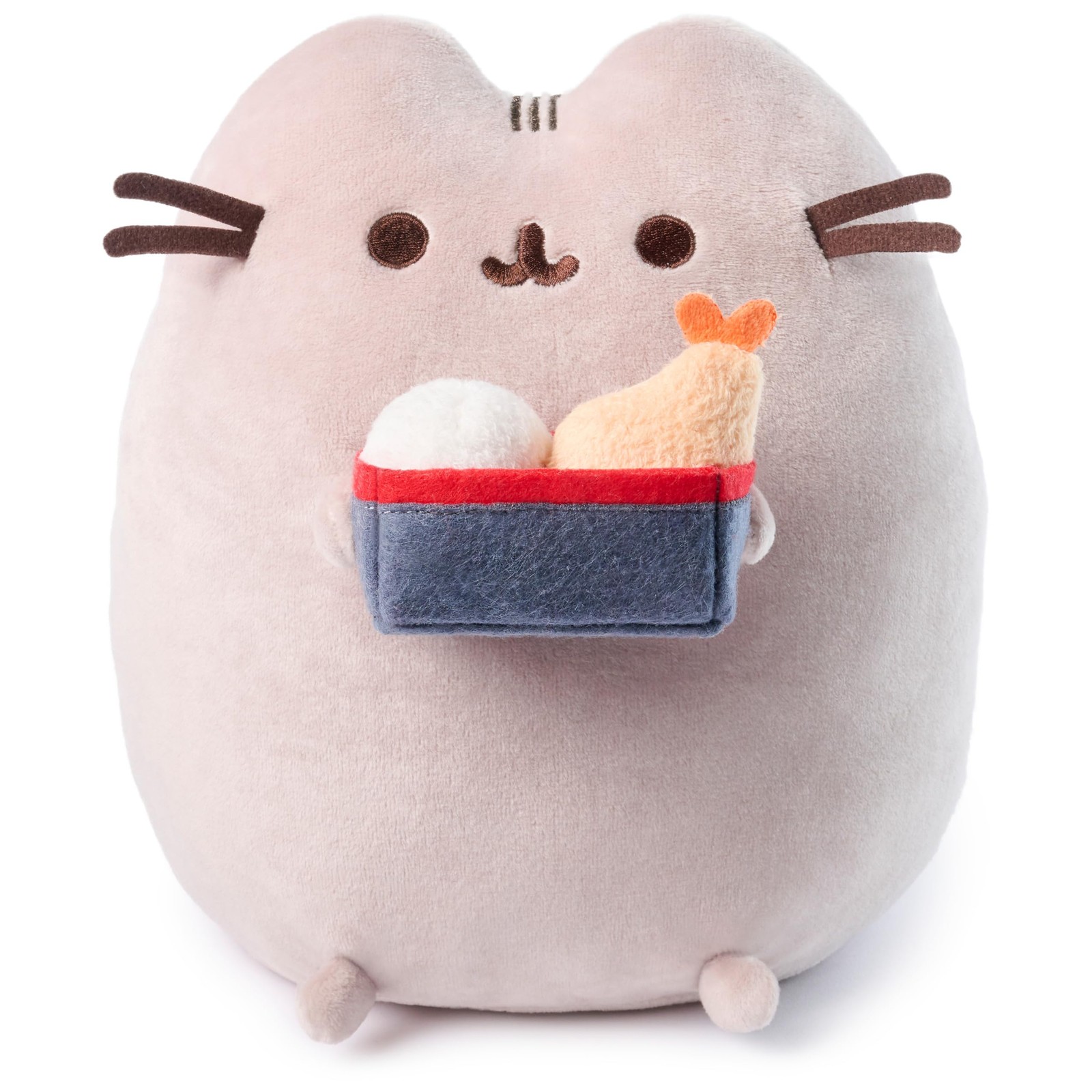 GUND Pusheen Bento Box Snackable Plush Toy 9.5 Inch Collectible Stuffed Cat