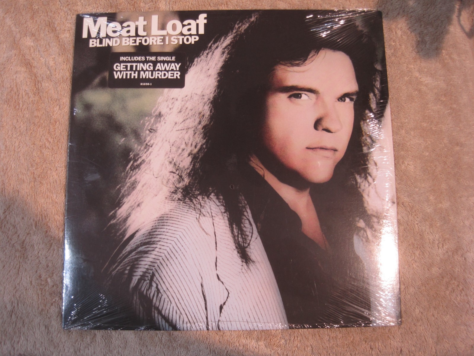 Meatloaf Blind Before I Stop vinyl LP FACTORY SEALED