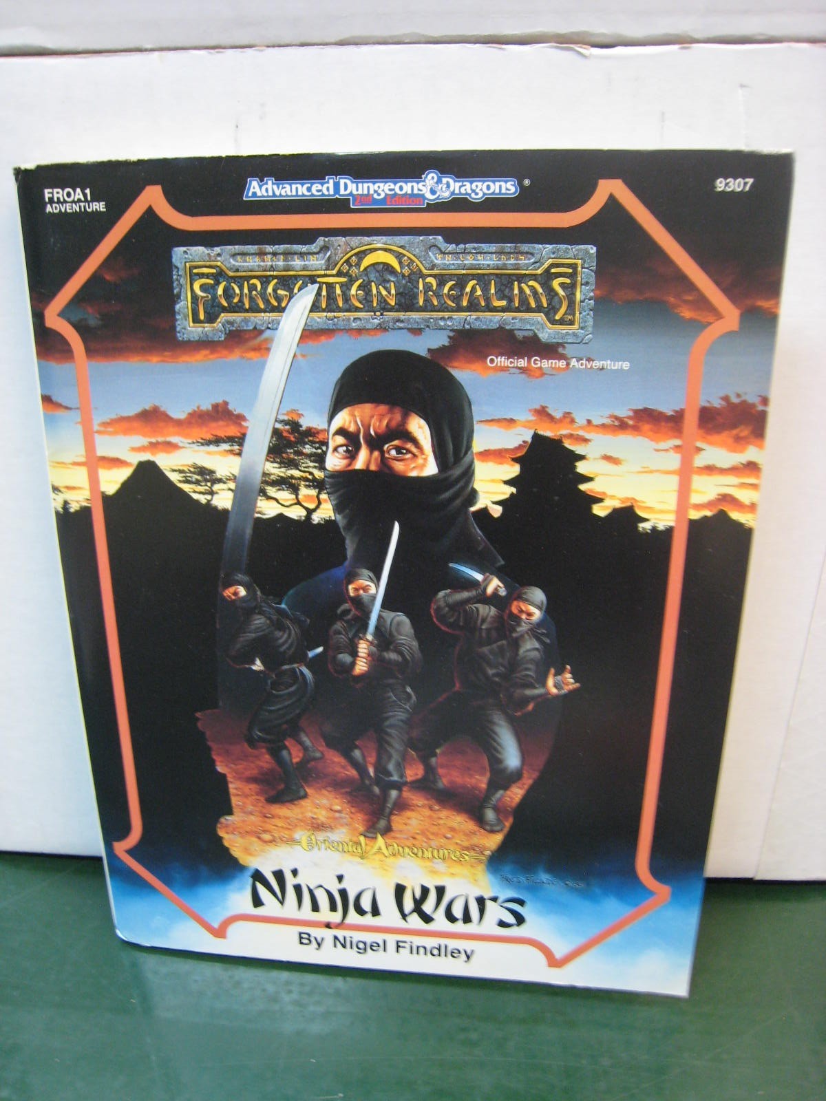 AD&D Oriental Adventures Ninja Wars  Forgotten Realms FROA1 TSR 9307 1990 NRC