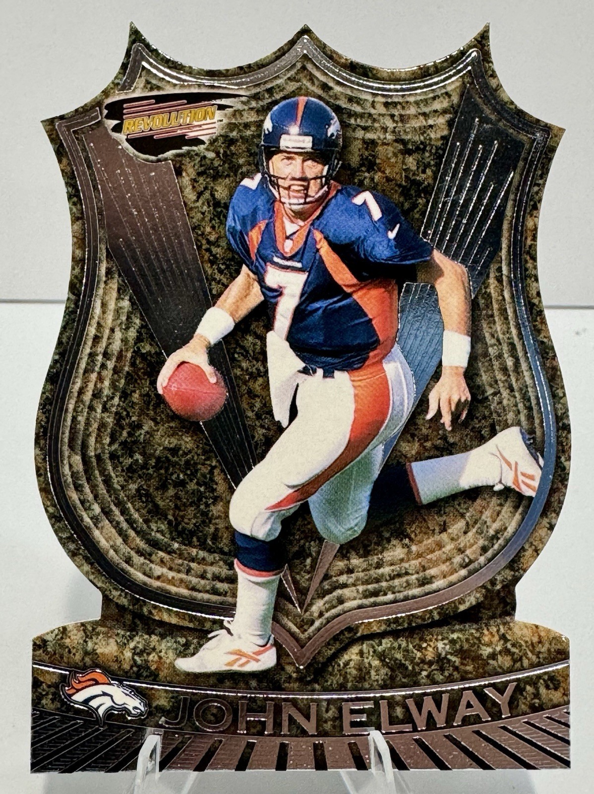 John Elway 1999 Pacific Revolution Icons #3 Scarce Insert Denver Broncos HOF