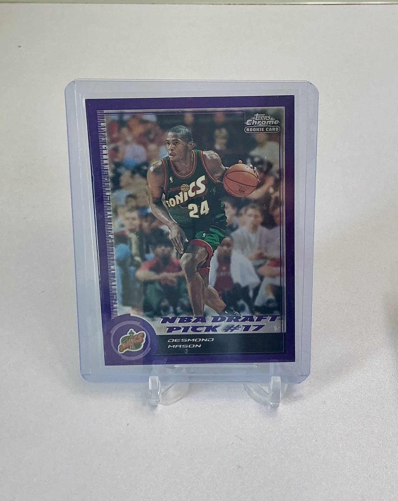 2000-01 Topps Chrome - Desmond Mason #166 /1999 (RC)