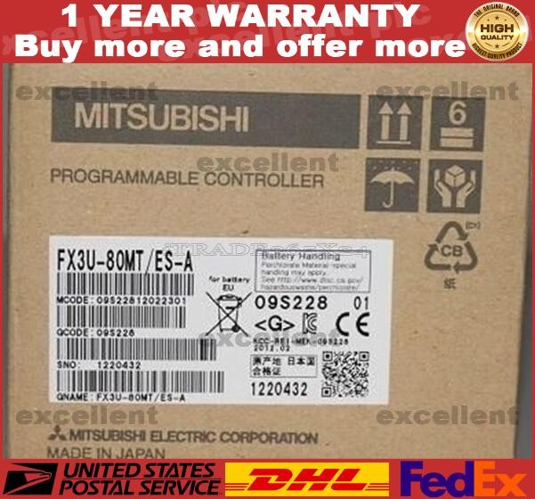 1Pcs New Programmable Controller FX3U-80MT/ES-A Mitsubishi Plc Module yz 1Pcs New Programmable Controller FX3U-80MT/ES-A Mitsubishi Plc Module yz