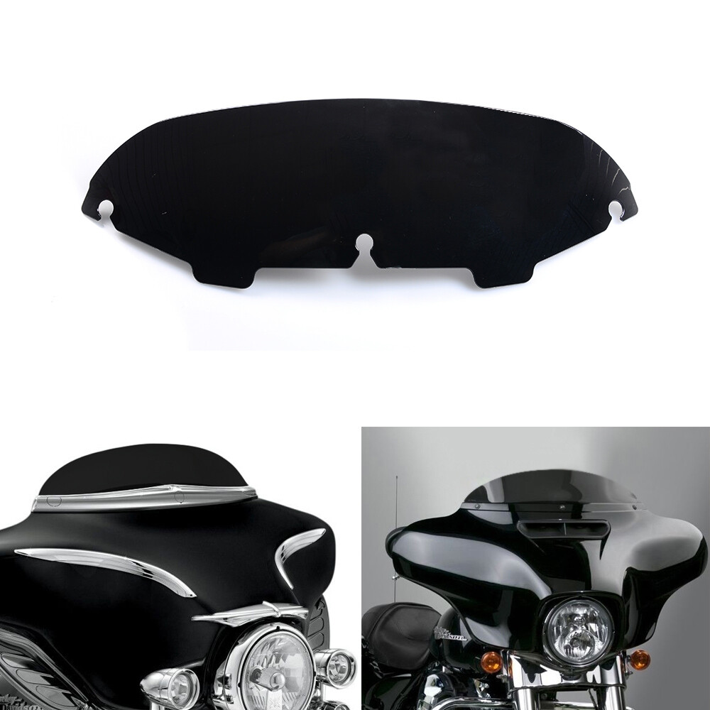 4.5'' Black Windshield Windscreen for Harley Street Electra Glide 1996 - 2013