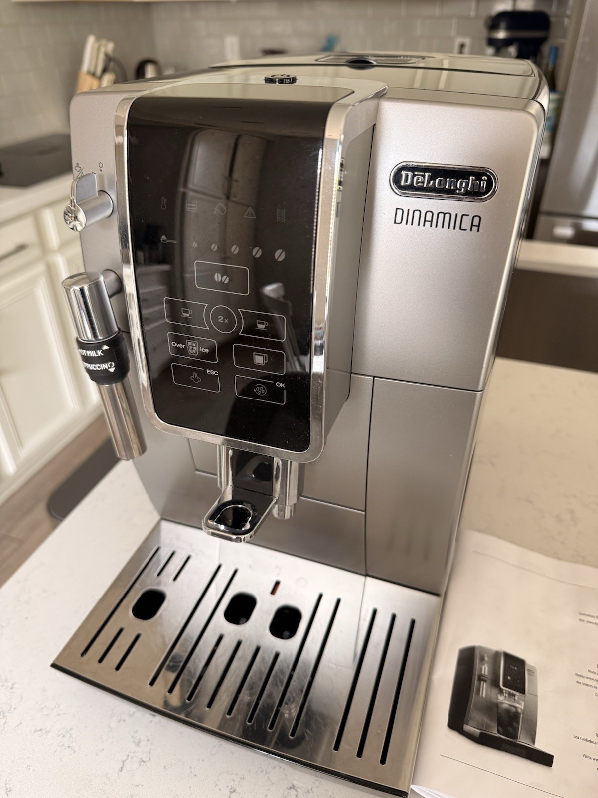 DeLonghi Dinamica 350.25.SB Bean to Cup Coffee Machine Espresso - PLEASE READ