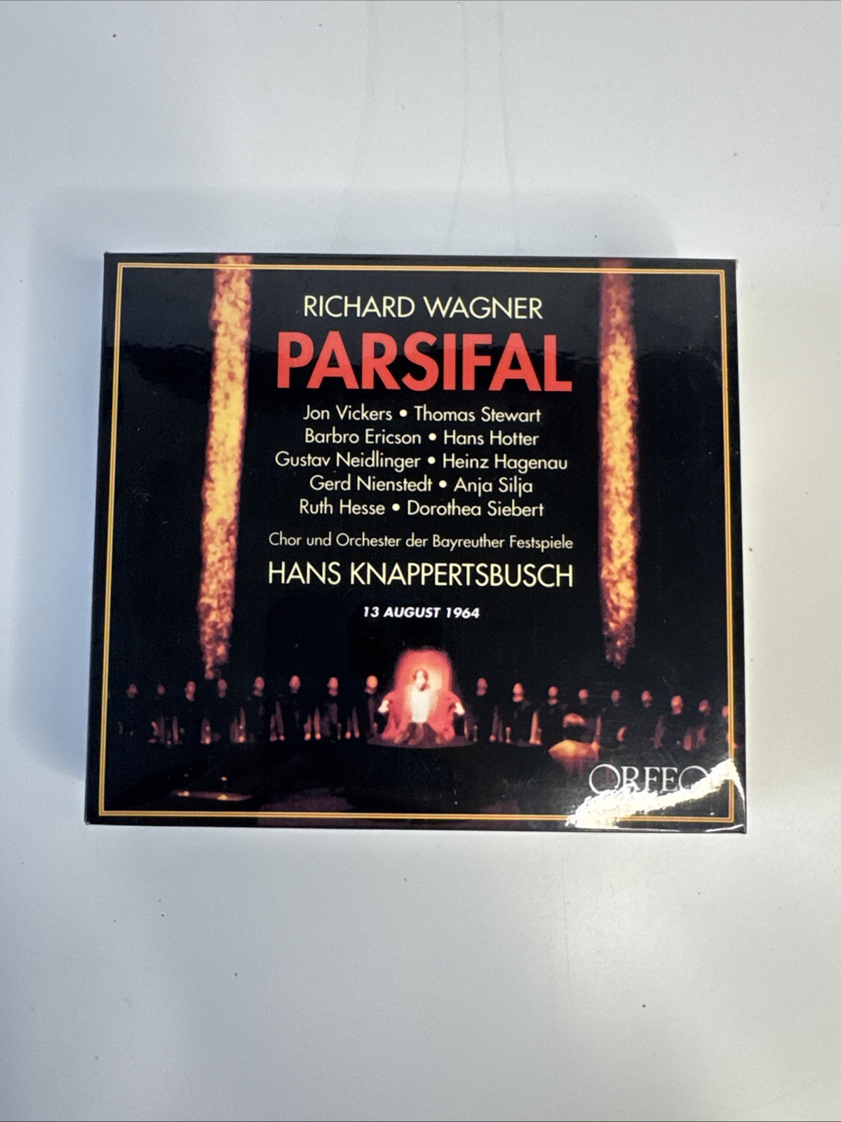 Richard Wagner Parsifal Hans Knappertsbusch 4 CD Set Live Recording 13 Aug 1964