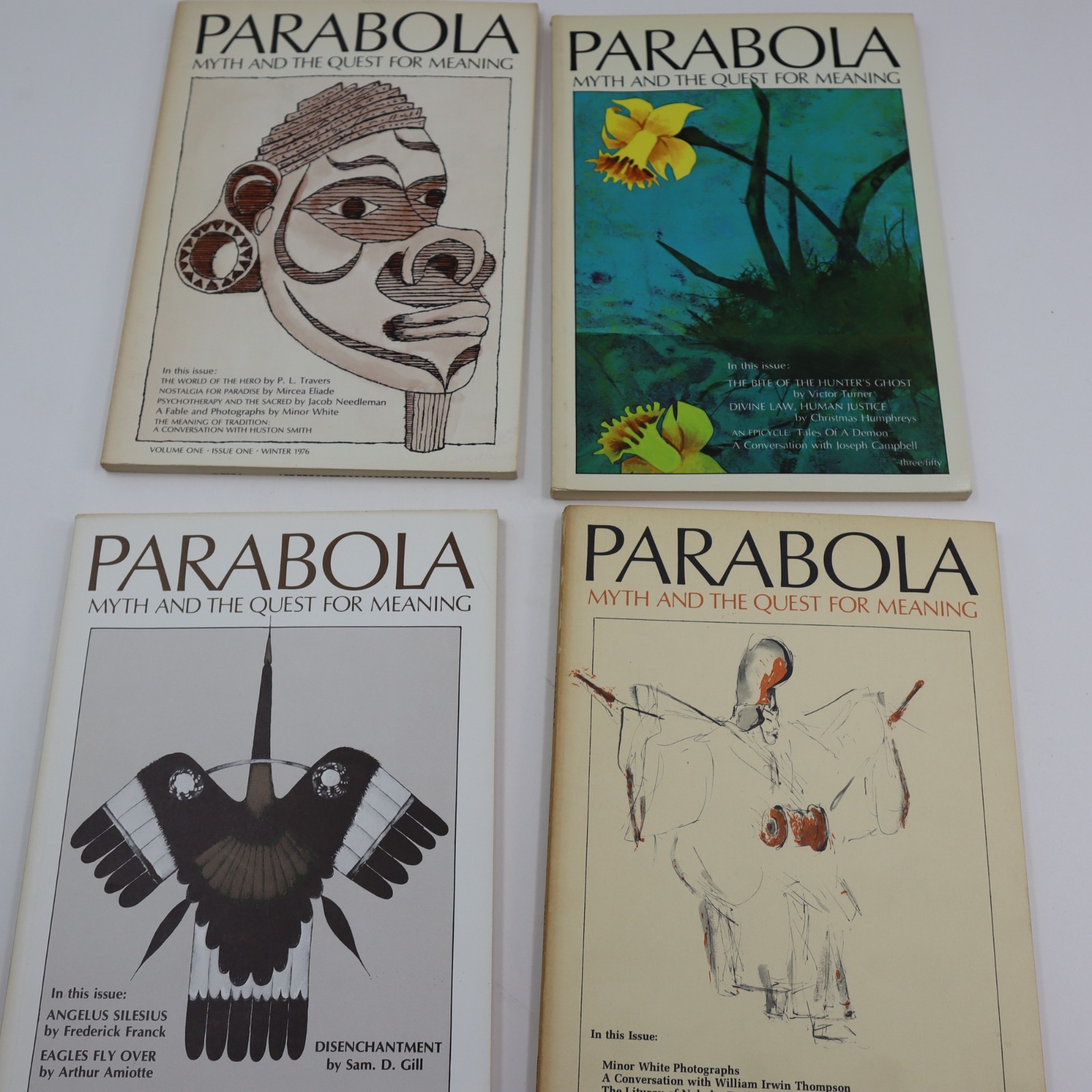 1976 PARABOLA Magazine vol. I Myth and the Quest for Meaning Complete Year 1976 PARABOLA Magazine vol. I Myth and the Quest for Meaning Complete Year
