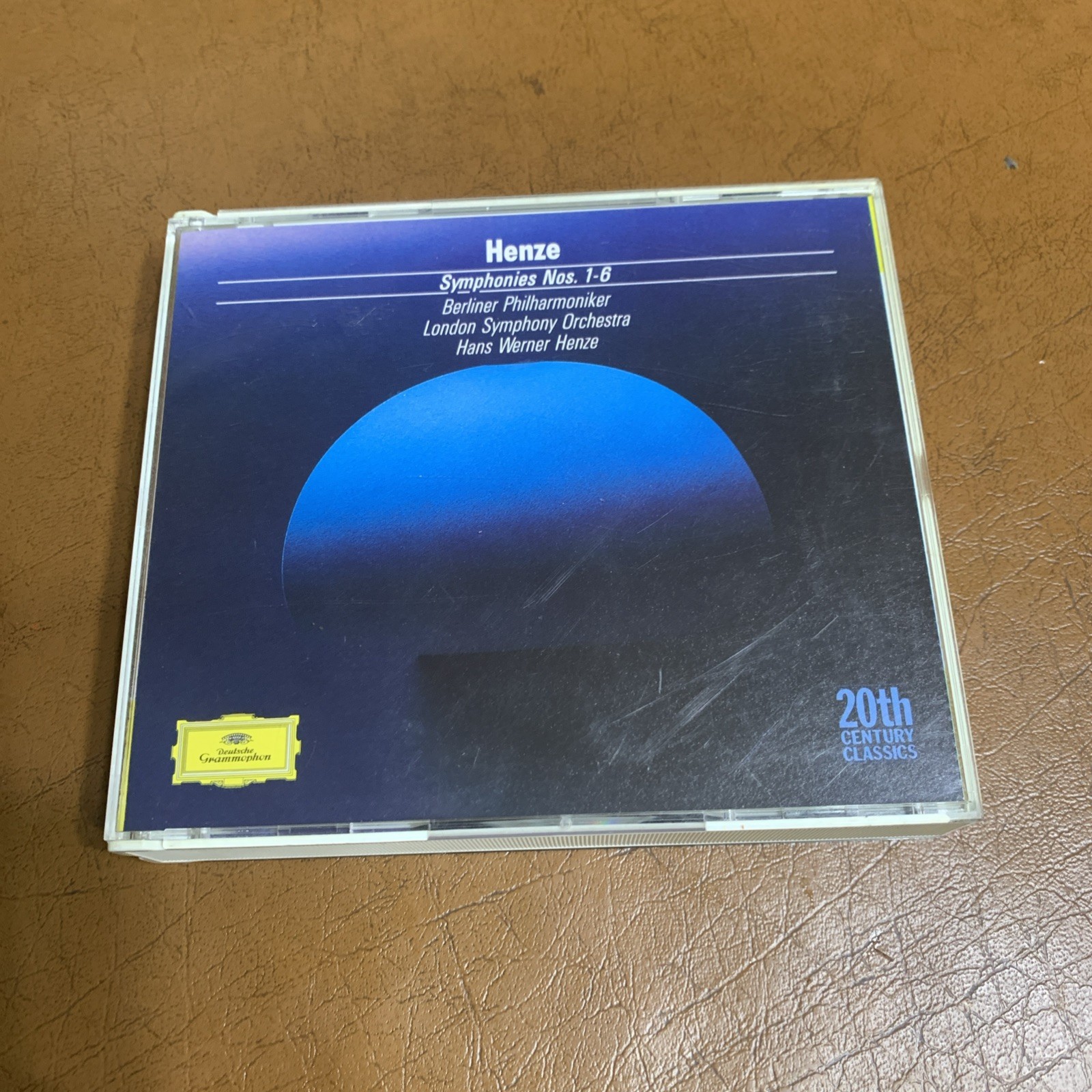 Henze - Symphonies #1-6 CD 20th Century Classics Classical DG Berliner Henze
