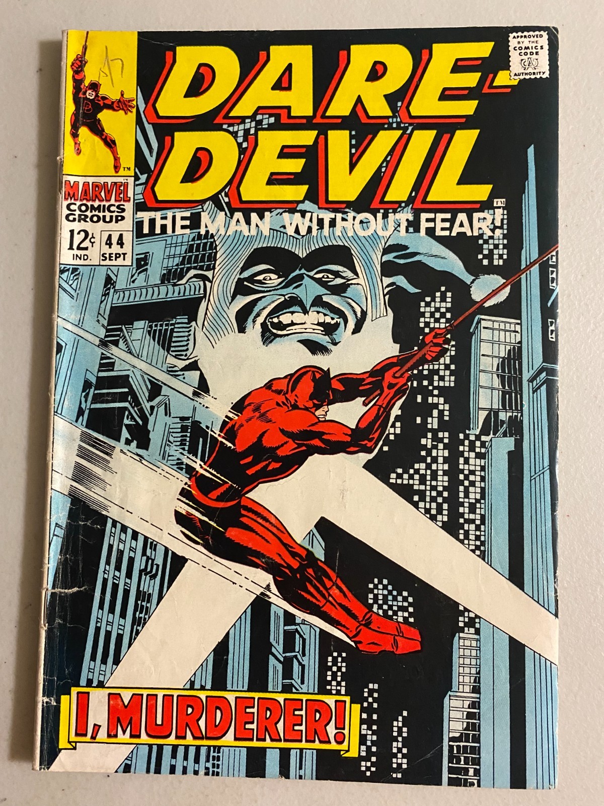 Daredevil #44 Jester appearance 4.0 (1968)