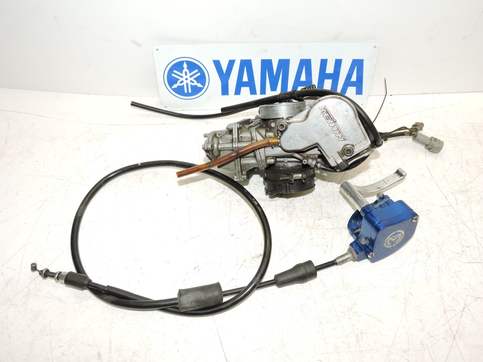04-08 YAMAHA YFZ450 OEM KEIHIN FCR CARB CARBURATOR MOOSE RACING THUMB THROTTLE🔥