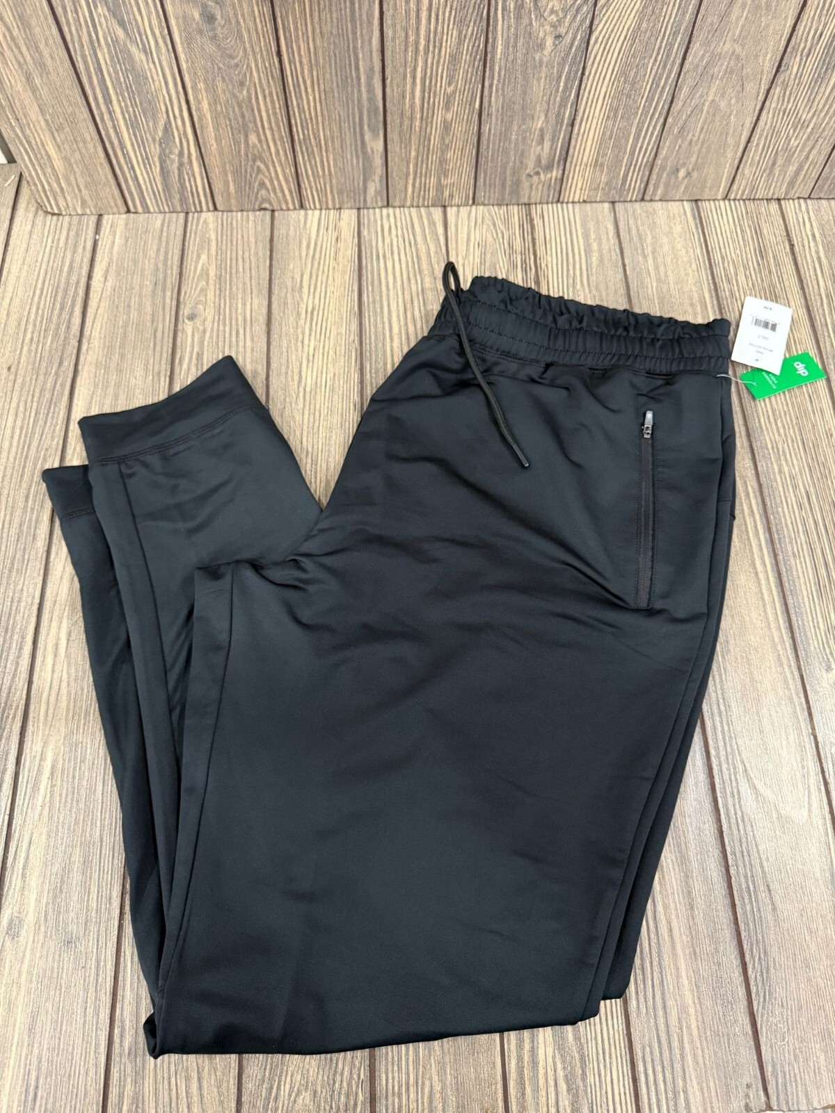 Mens Dip Active Black Jogger Pants 3XL