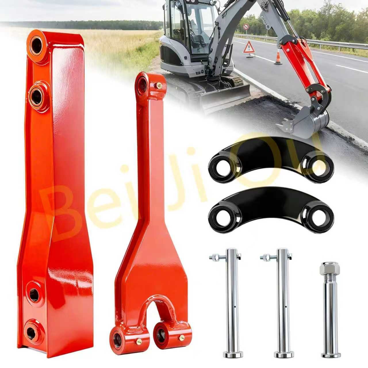 Excavator Boom Extension Arm Kit Fits 0.8T-1.8Ton Chinese Mini Excavator
