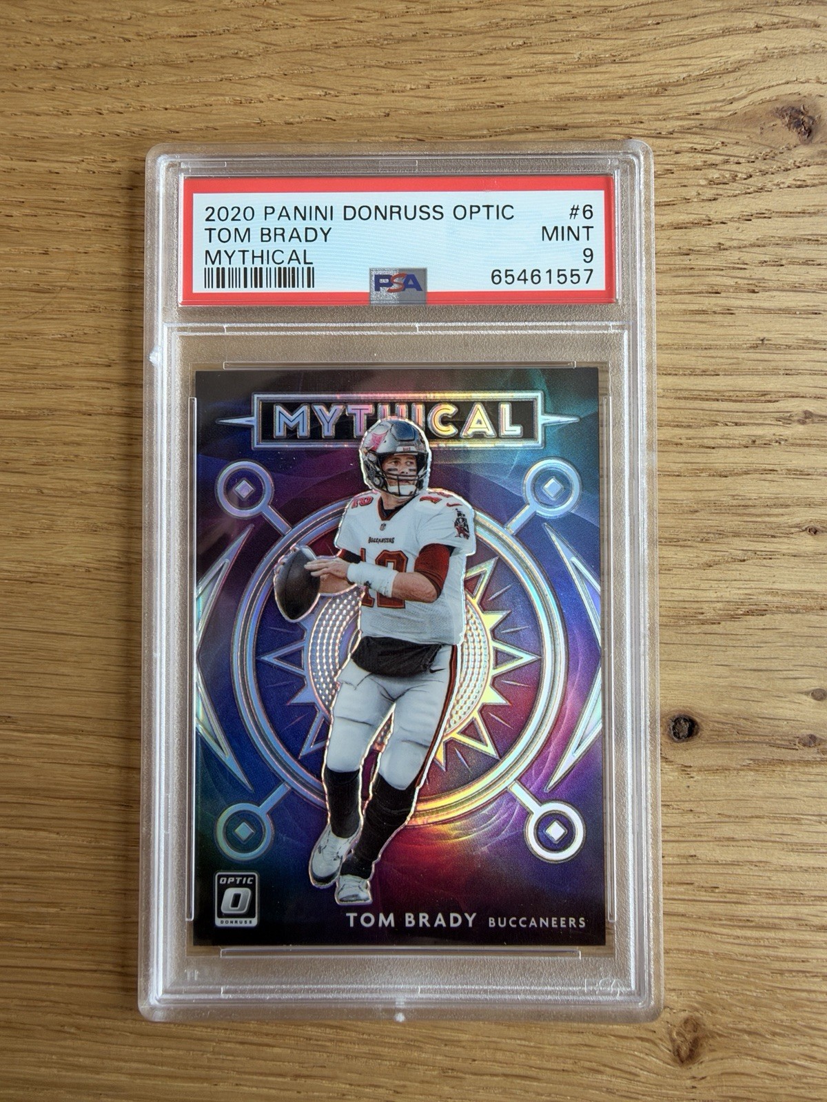 2020 Panini Donruss Optic - Mythical CASE HIT Tom Brady #MY-6