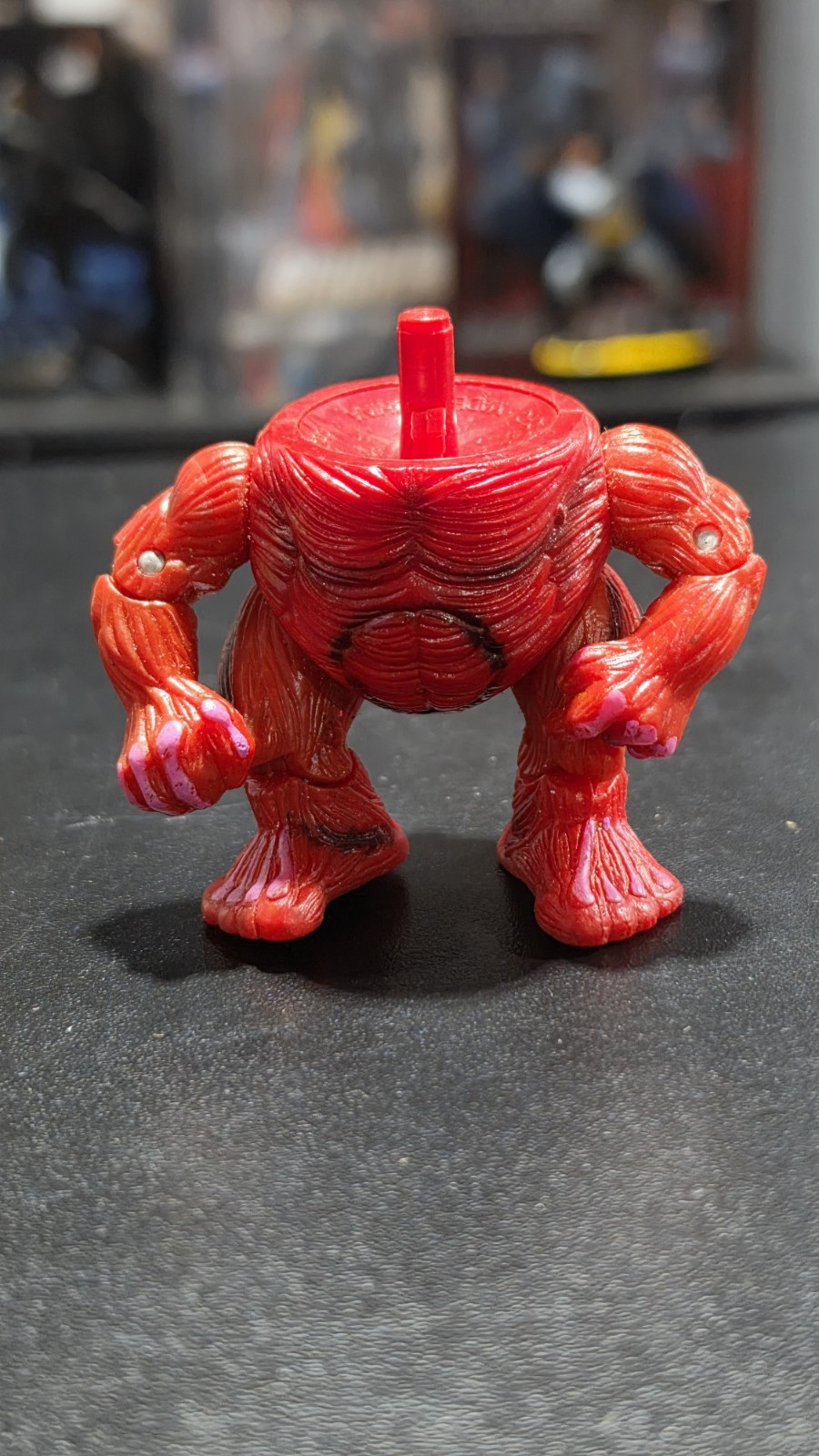 Vintage 1986 Madballs Original Oculus Orbus Head Popper BOTTOM FIGURE ONLY T4