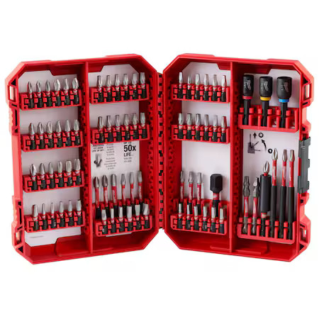 Milwaukee Tool 48-32-4094 80 Pc. Shockwave Impact Duty Driver Bit Set Milwaukee Tool 48-32-4094 80 Pc. Shockwave Impact Duty Driver Bit Set