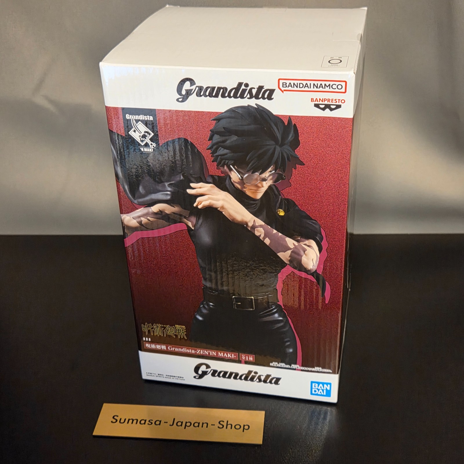 BANDAI Jujutsu Kaisen Grandista Maki Zenin Figure  from Japan new 10.24\