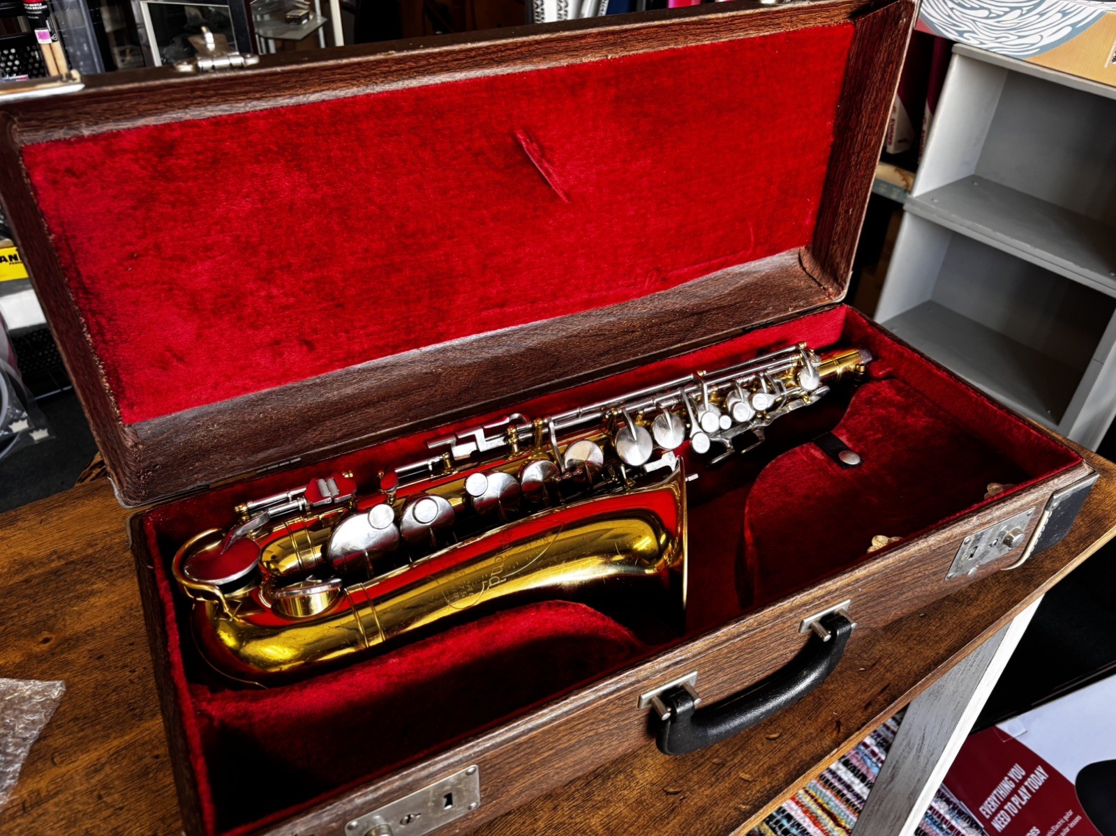 Vintage 50's-60's Era King Cleveland Alto Saxophone w/ Case