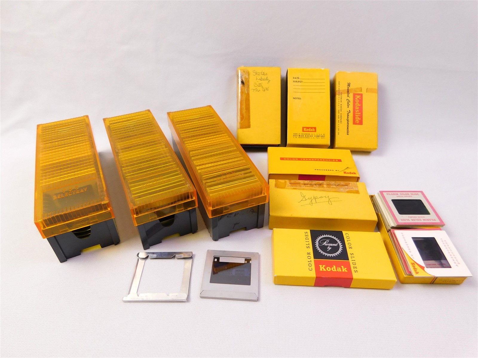 Vtg 1950s 60s Kodakchrome Travel Trips Middle East America Landscape/People LOT