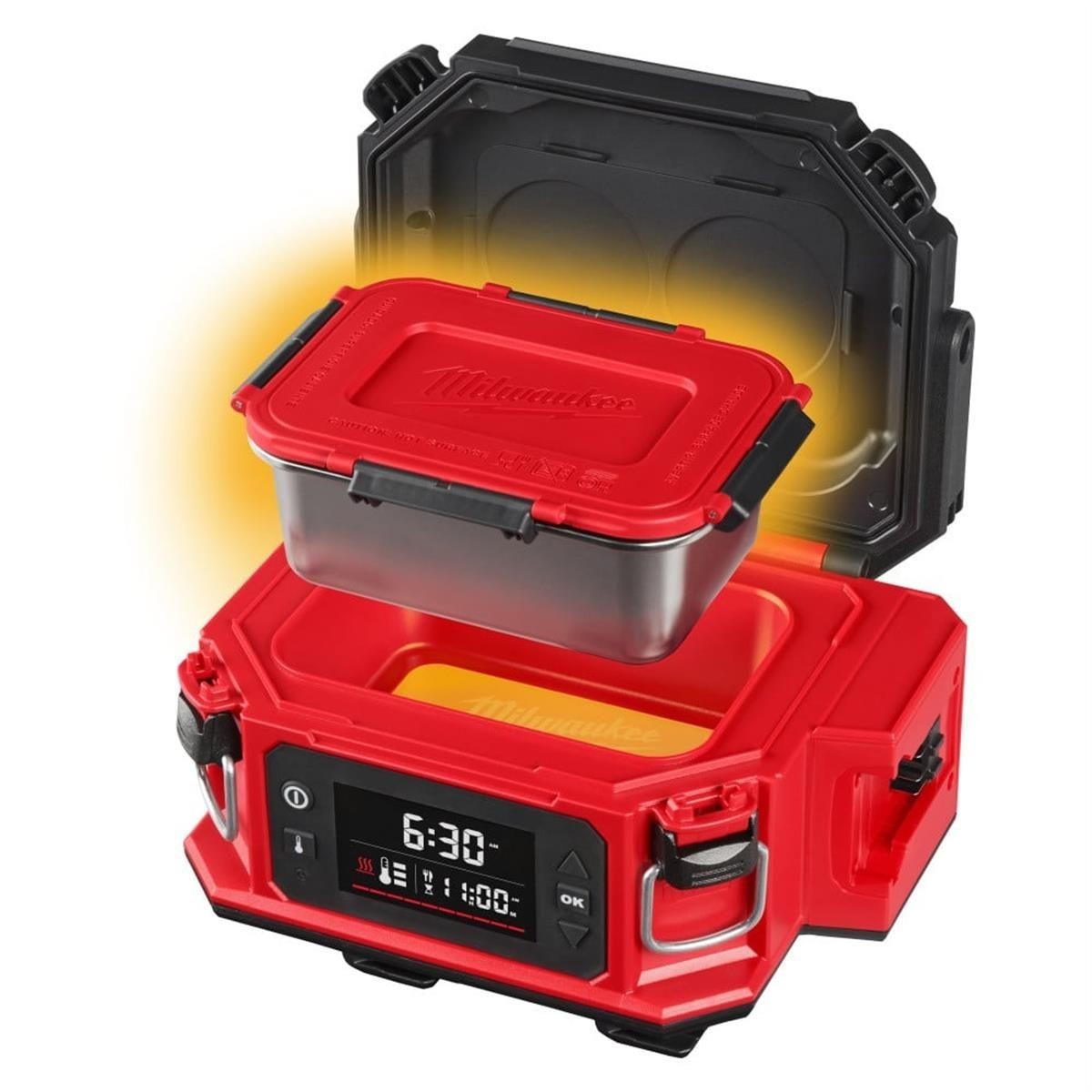 Milwaukee 0811-20 M18 Jobsite Lunch Warmer Milwaukee 0811-20 M18 Jobsite Lunch Warmer
