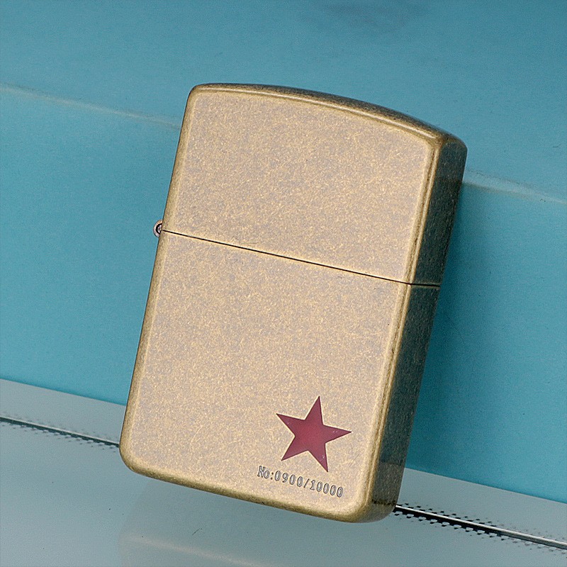 Zorro 1941 Replica Vintage Brass Kerosene Lighter Windproof