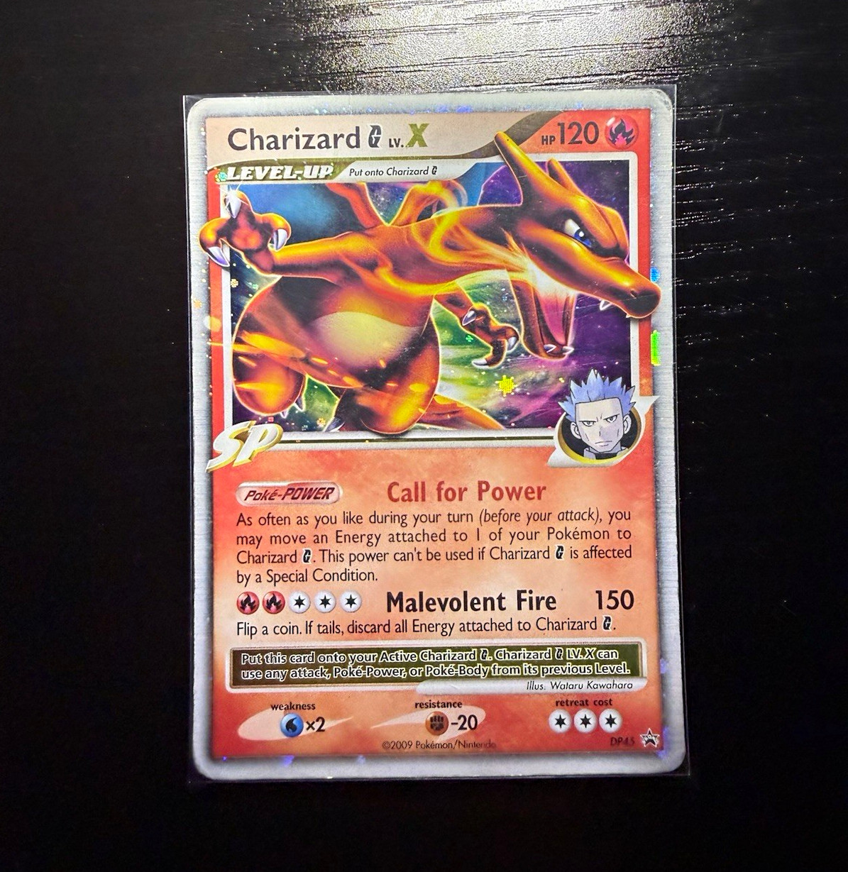Charizard G Lv.X DP45 Diamond & Pearl Promo Stamped Holo English 2009 HP Charizard G Lv.X DP45 Diamond & Pearl Promo Stamped Holo English 2009 HP