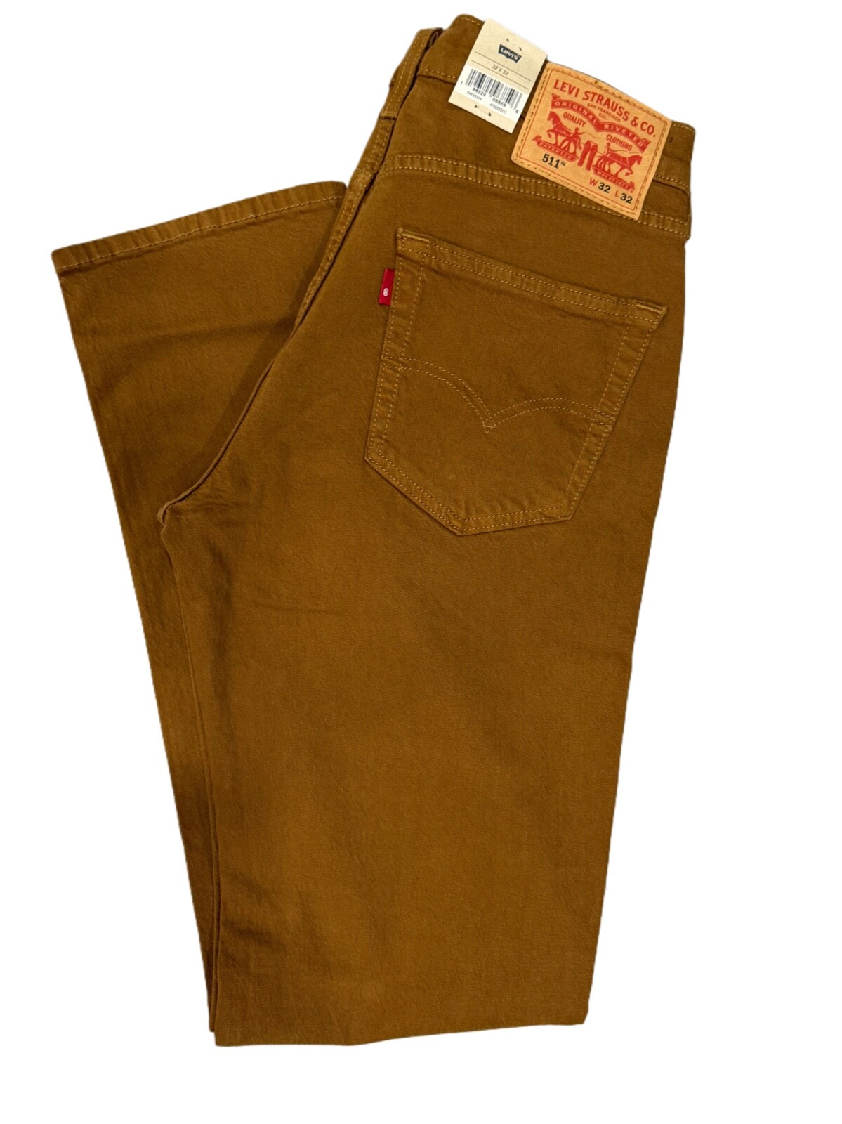 Levi\'s Men\'s 511 Slim Fit Jeans Color Brown 045115524