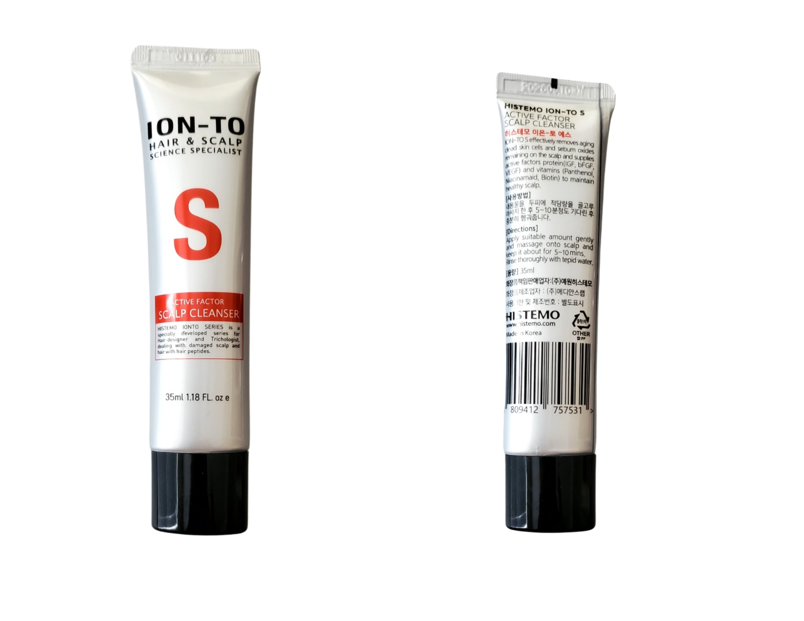 HISTEMO K BEAUTY SCALP Cleanser Ion-To S (2PCS)