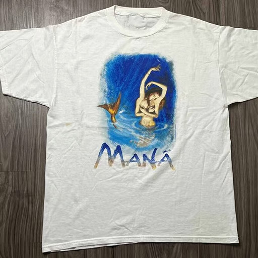 Mana 1998 Tour Sueños Líquidos Shirt Classic White Unisex Size S-5xl AM455